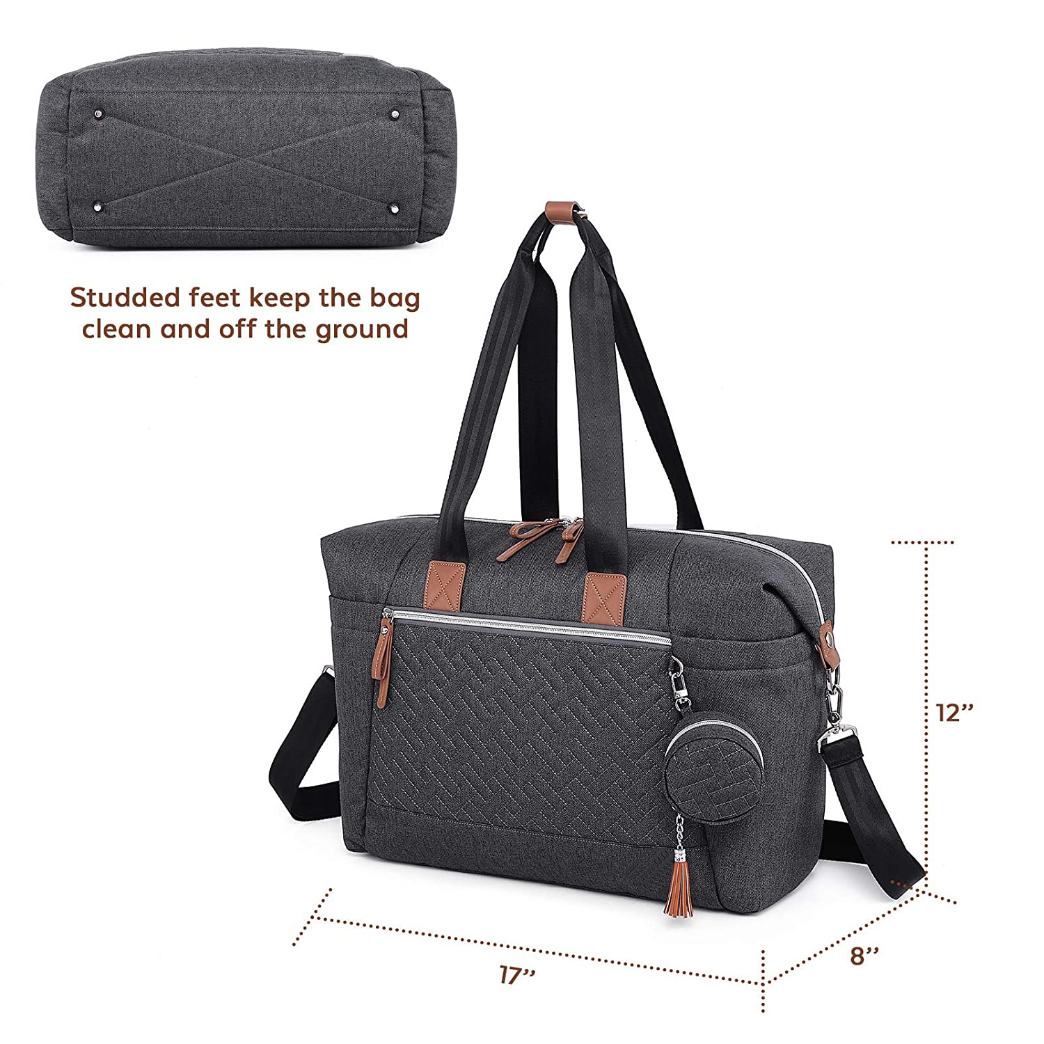 Factory Multi-Purpose foldable weekender Baby Bags Mommy Baby Travel baby diaper backpack nappy Diaper Bags 