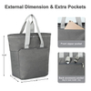  Portable Bag Picnic Bag Refrigerator Backpack Food Cooler Bags Fridge Bag Isothermal Camping Supplies Thermal Lunch Insulated Food Cooler Bag Outdoor Cooler bag