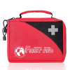 Empty First Aid Bag, Small Compact Trauma Emergency Medical bag for Camping Hiking Travel Car Home Office 