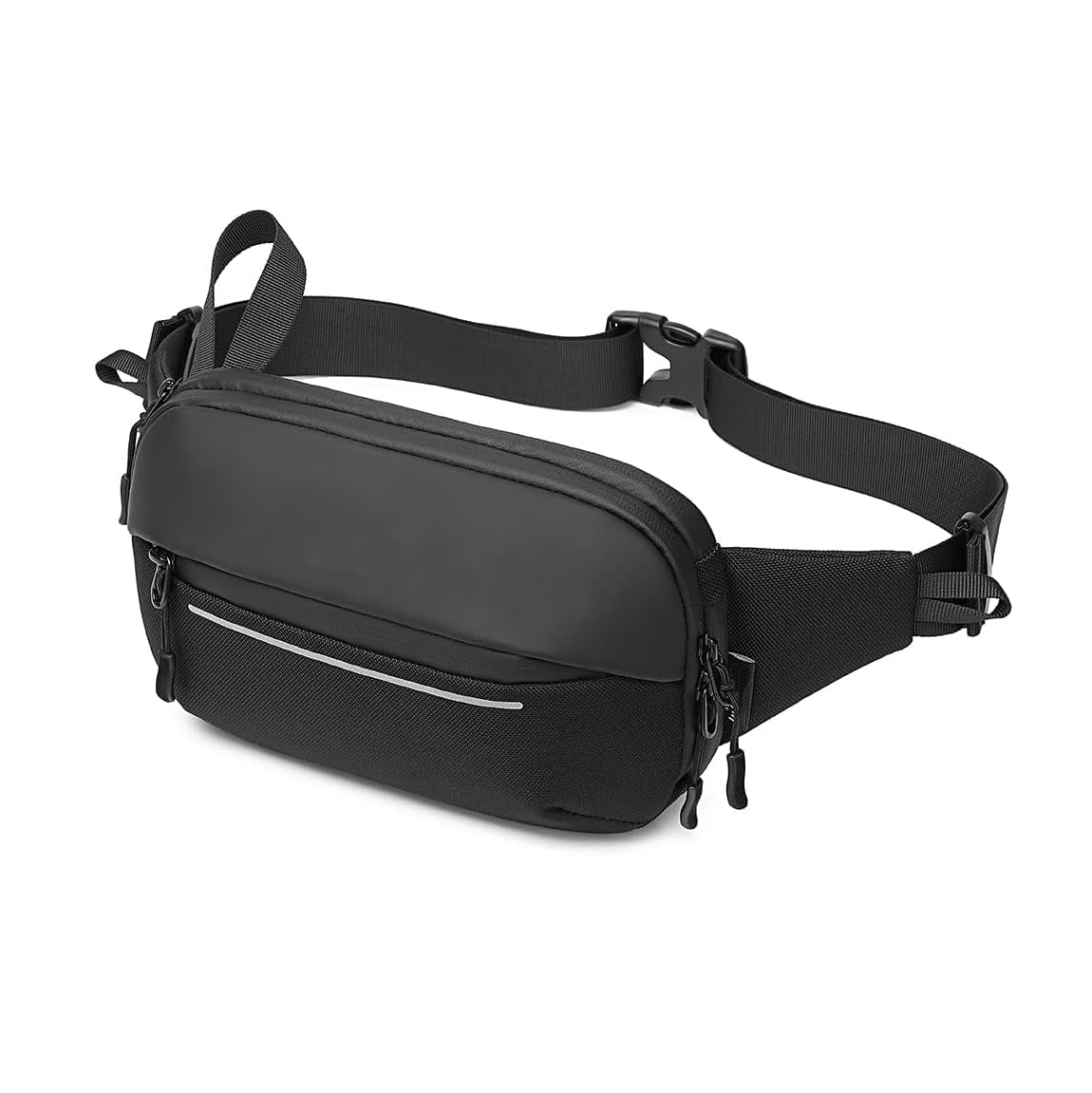 Fanny Pack Waterproof Waist Bag Pack Men Women Hip Bum Bag With Water Bottle Holder Adjustable Strap Suitable For Outdoors Workout Traveling Hiking Cycling Walking Pouch Bag