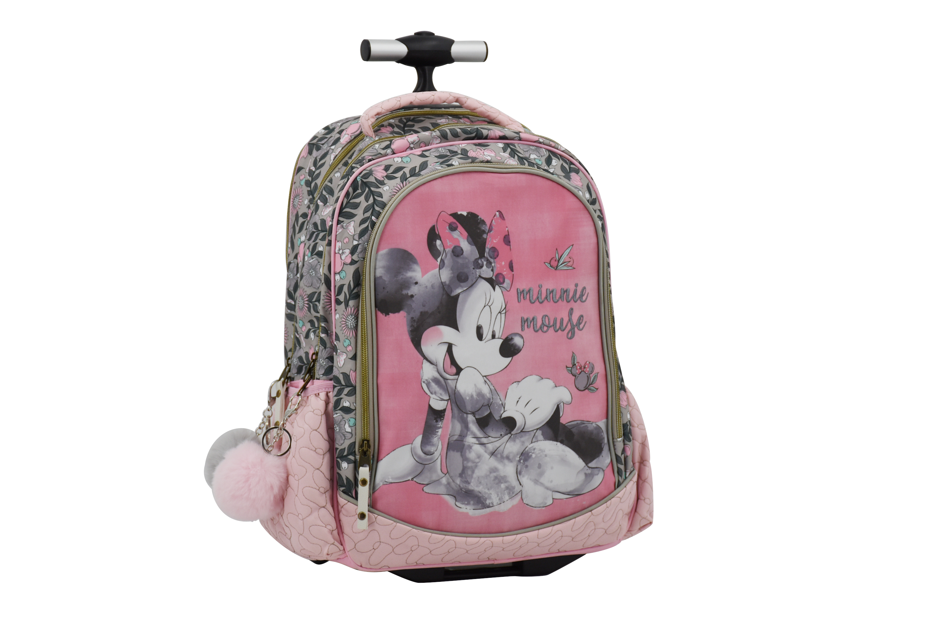 High-Capacity School kids travel trolley bag roller wheeled backpack for Teens