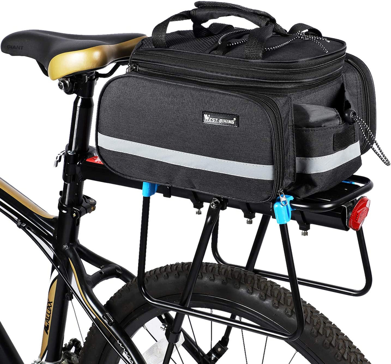 Professional Waterproof Travel Bike Carry Bag waterproof mountain bike road bike double pannier rear bag bicycle saddle rack travel bag for Frame