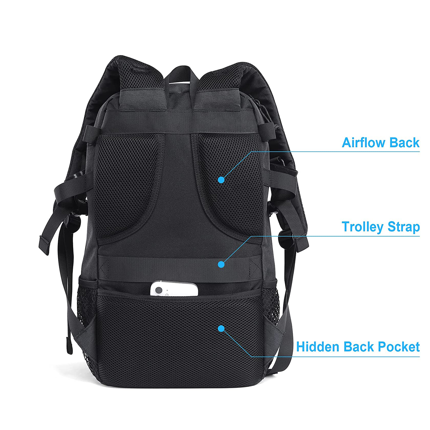 GYM Baseball Backpack for Men Soccer Bag with BallCompartment & Shoe Compartment for Baseball, Soccer,Volleyball Training Basepall Bag Basepali Bat Bag Backpack torBaseball Softball &T-Ball Bat and Eq
