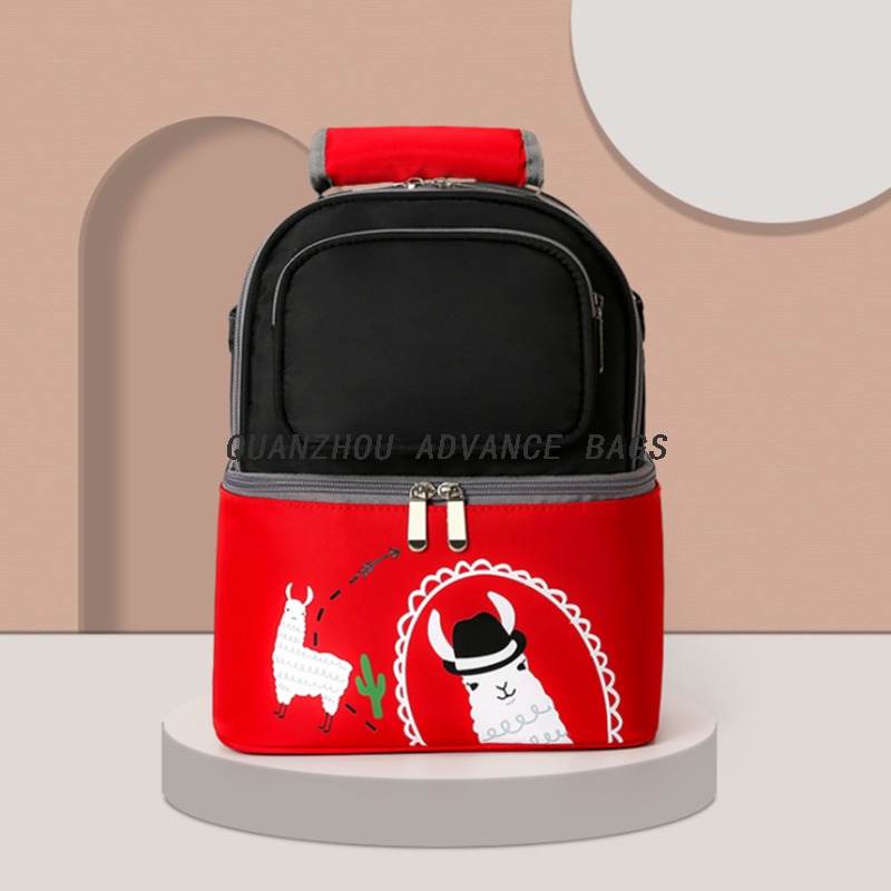 Thermal Organizer Lunch Carry Tote Bag Insulated Transport Breastmilk Lunch Bag for Women Lunch Bag with Shoulder Strap Backpack