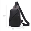 Wholesale Custom Logo Shoulder Bag Hiking Travel Sports Sling Bag Crossbody Messenger Sling Bag