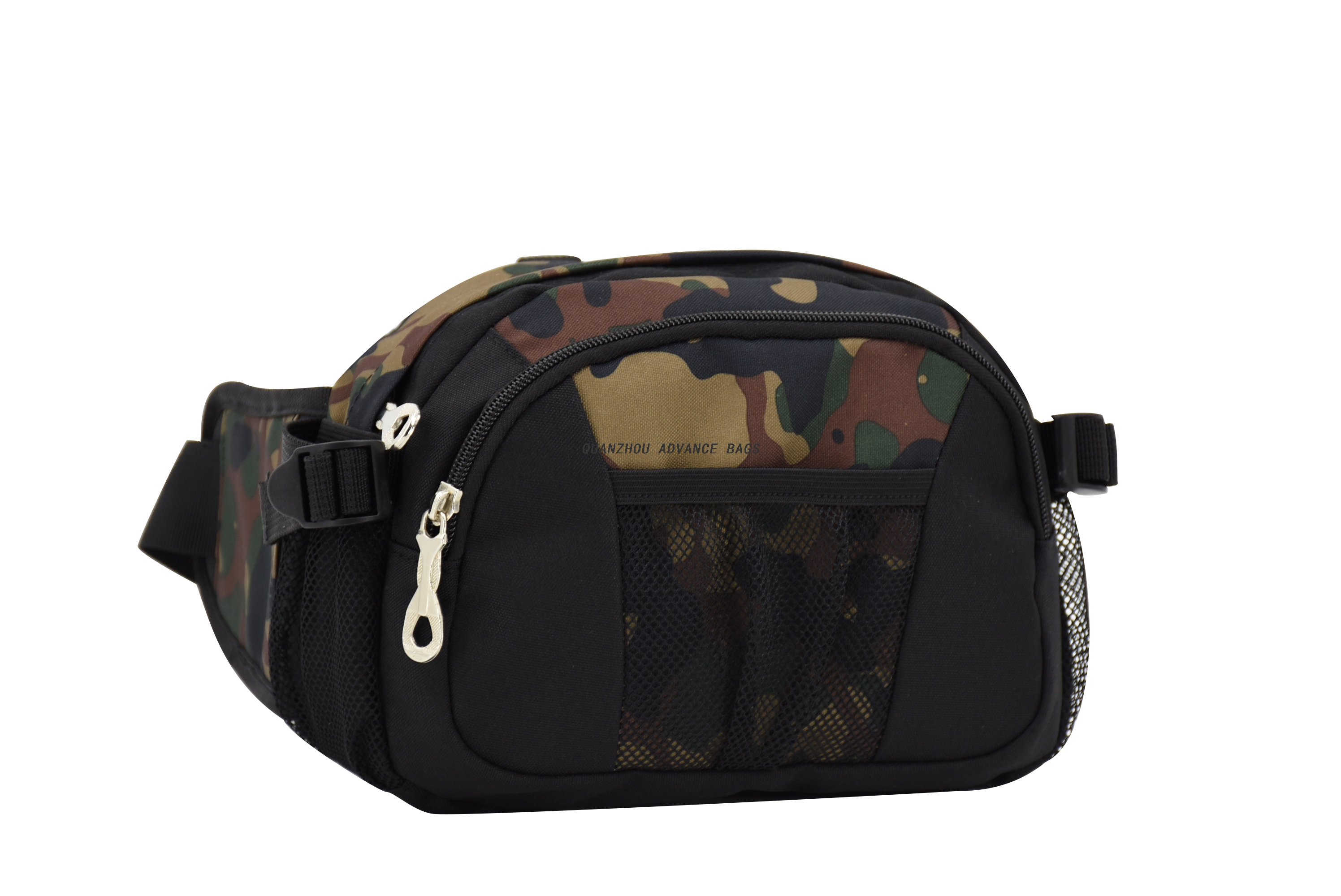 Wholesale promotion polyester sports running waterproof waist bag sling crossbody custom fanny pack Waist Bag