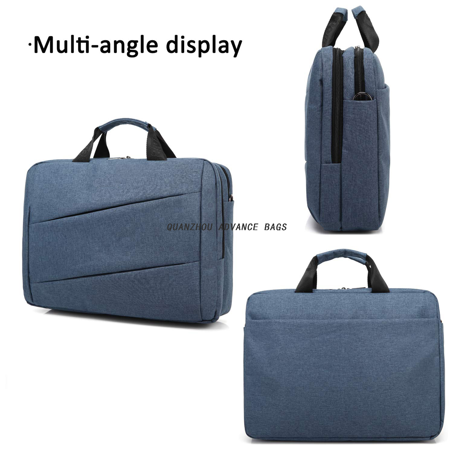 Custom High Quality 15.6 inch Factory Custom Laptop Bag and Cases High Quality Business Bag Computer Messenger Bag