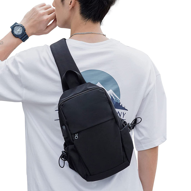 Wholesale OEM Shoulder Bag Hiking Travel Sports Sling Bag Crossbody Messenger Sling Bag 