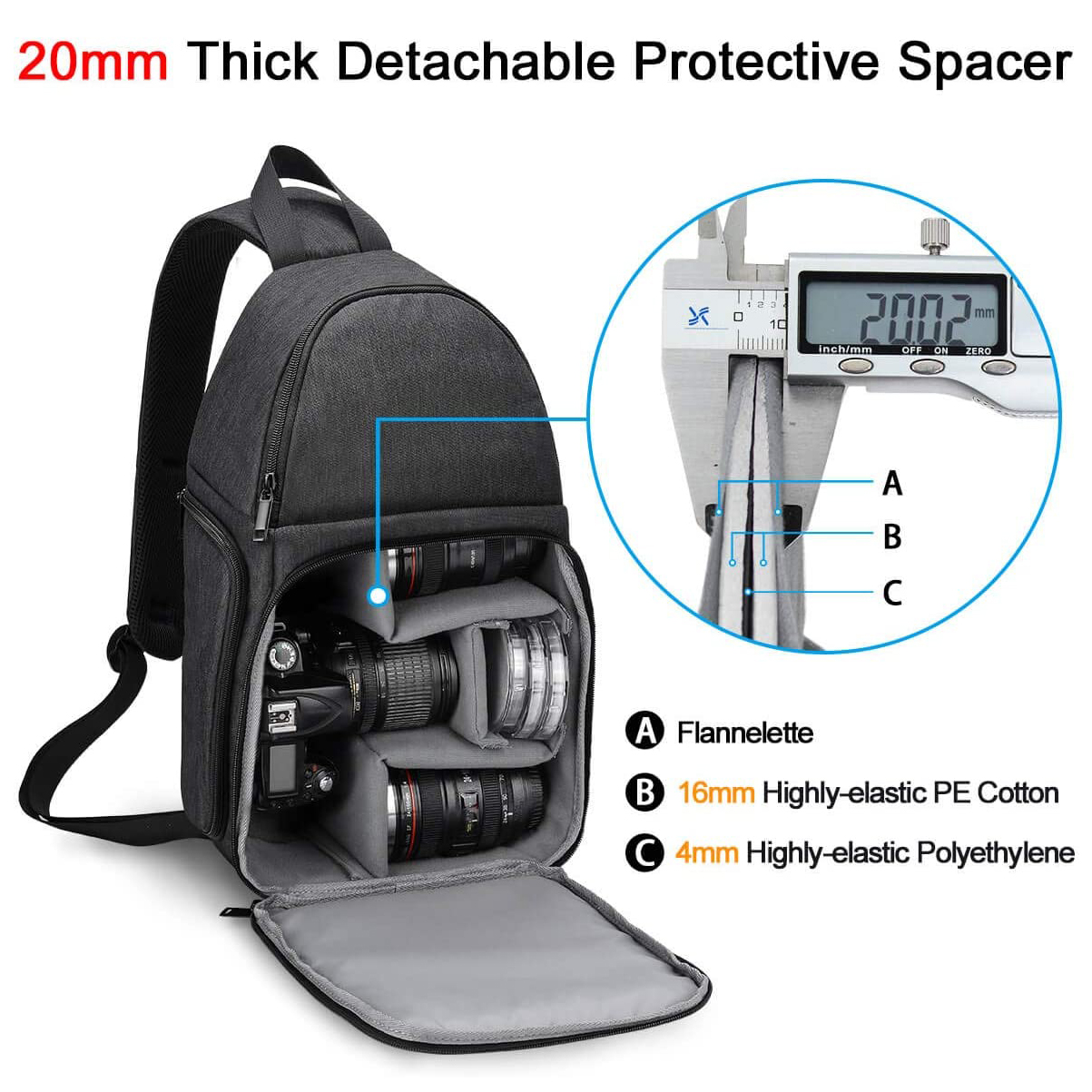 Wholesale OEM Shoulder Bag Hiking Travel Sports Sling Bag Crossbody Messenger Sling Bag 