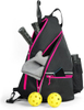 Unisex Portable Pickleball & Tennis Racket Bags Triangular Design Polyester Material Water Resistant 30-40L Capacity Sport Use