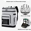 Customizabl New Arrival Insulated Cooler Backpack Picnic Thermal Lunch Bag Waterproof Leak-proof Double Shoulder Rucksack 