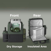Customized Large Capacity Insulated Picnic Cooler Backpack Multifunctional Leakproof Thermal Bag with Tableware Set