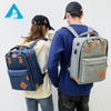 New 3-in-1 Waterproof School Backpack Set for Unisex Laptop with USB Fashion Style Shoulder Sling Bag & Pencil Pouch