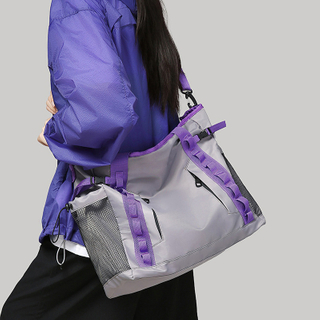 Advance Custom Logo Large Capacity Waterproof Tote Bag Versatile Portable Travel Duffle Bag Leisure Sports Shoulder Bag 