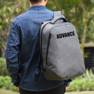 Advance Custom Airline Approved 17 Inch Laptop Backpack Water Resistant Travel Backpack with USB Charging Port for Short Trip