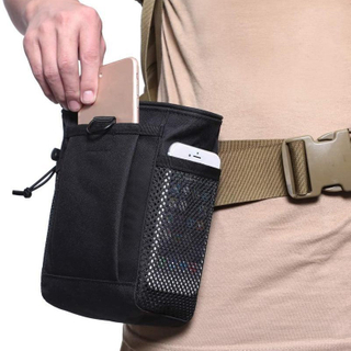 Wholesale Tactical MOLLE Waist Bag Small Durable Multi-Function Outdoor Sports Pouch with Adjustable Drawstring