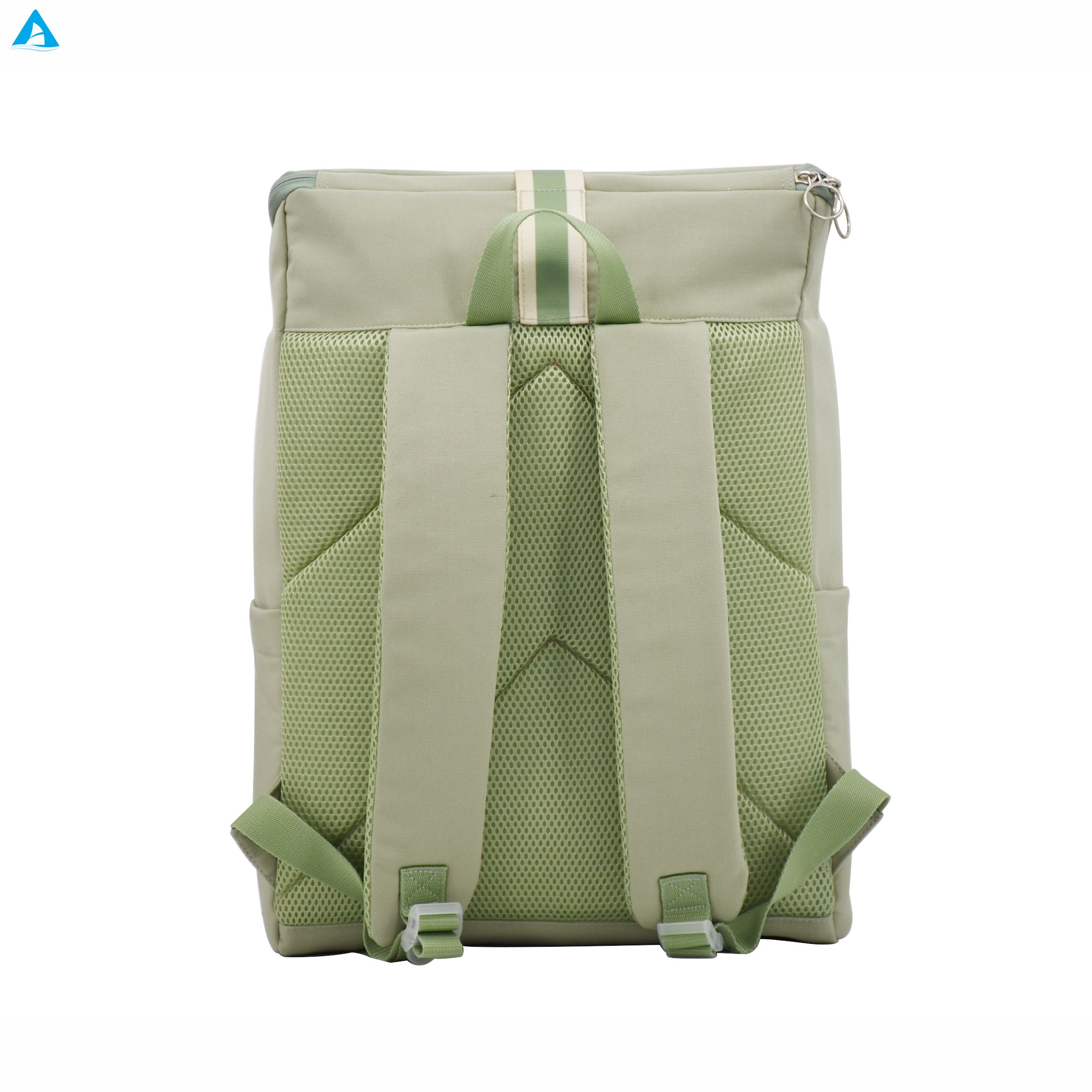 Roll Top Insulated Cooler Backpack Large Capacity Lunch Backpack Polyester Food Storage Bag for Picnic Camping Outdoor Travel