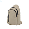 Unisex Cycling Chest Bag Casual Oxford Fabric Crossbody Backpack with Zipper Closure Portable Fashion Design