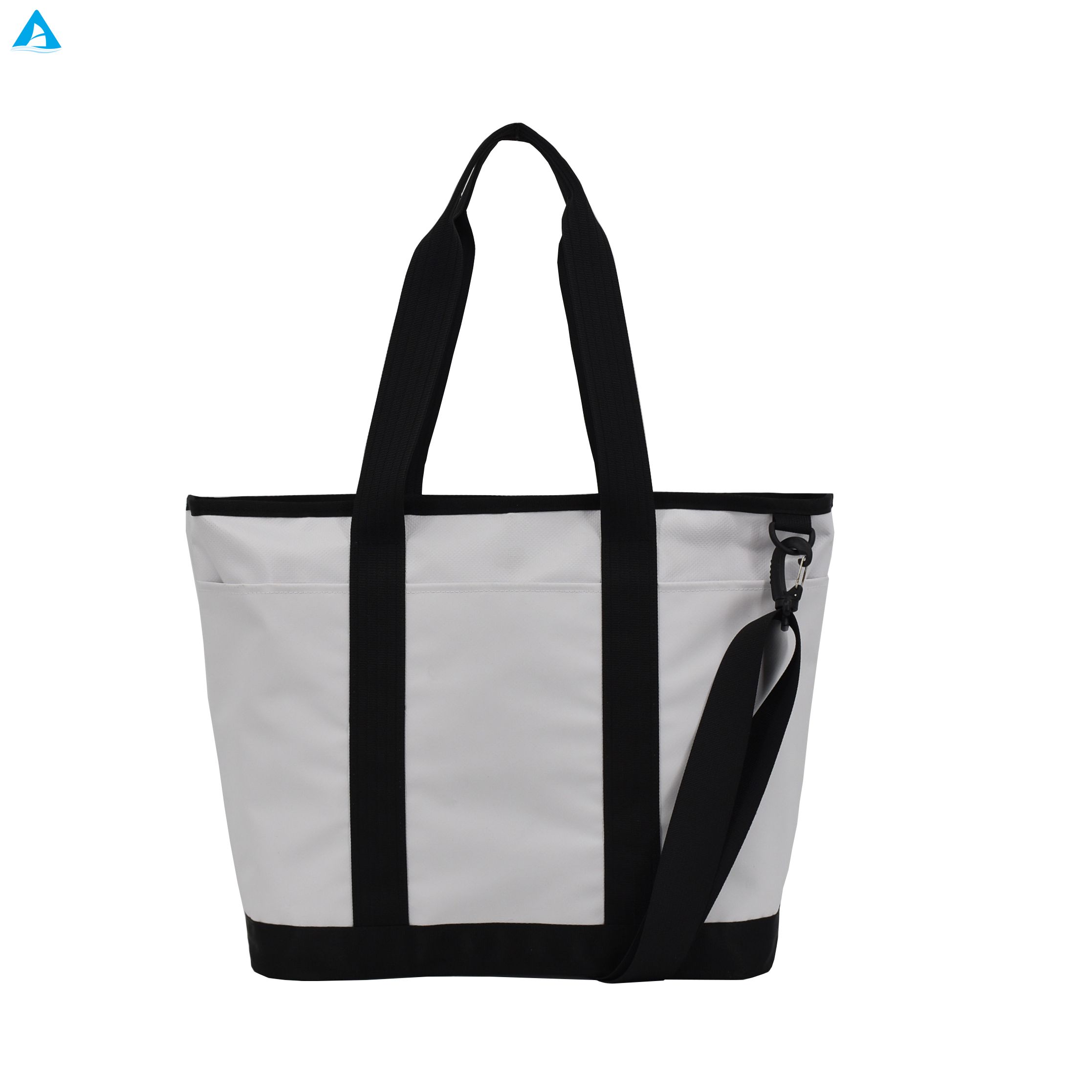 Waterproof Matte Tote Bag Large Capacity 2-in-1 Design with Detachable Strap Wide Handle Handbag for Gym Office Travel Daily