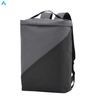 Wholesale Custom Logo Color Block Backpack Waterproof Roll Top Laptop Bag Business Travel Backpack for Office Commute