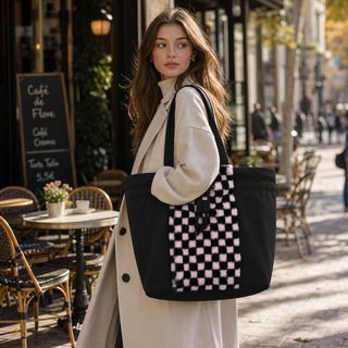 Custom Fashion Convertible Tote Backpack with Anti-Theft Zipper Pocket Large Capacity Laptop Bag for Daily Shopping
