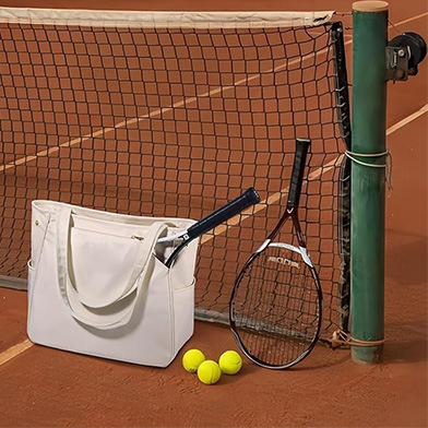 New Fashion Portable Tennis Racket Shoulder Bag Large Capacity Water Resistant Polyester Padel & Tennis Racket Bag