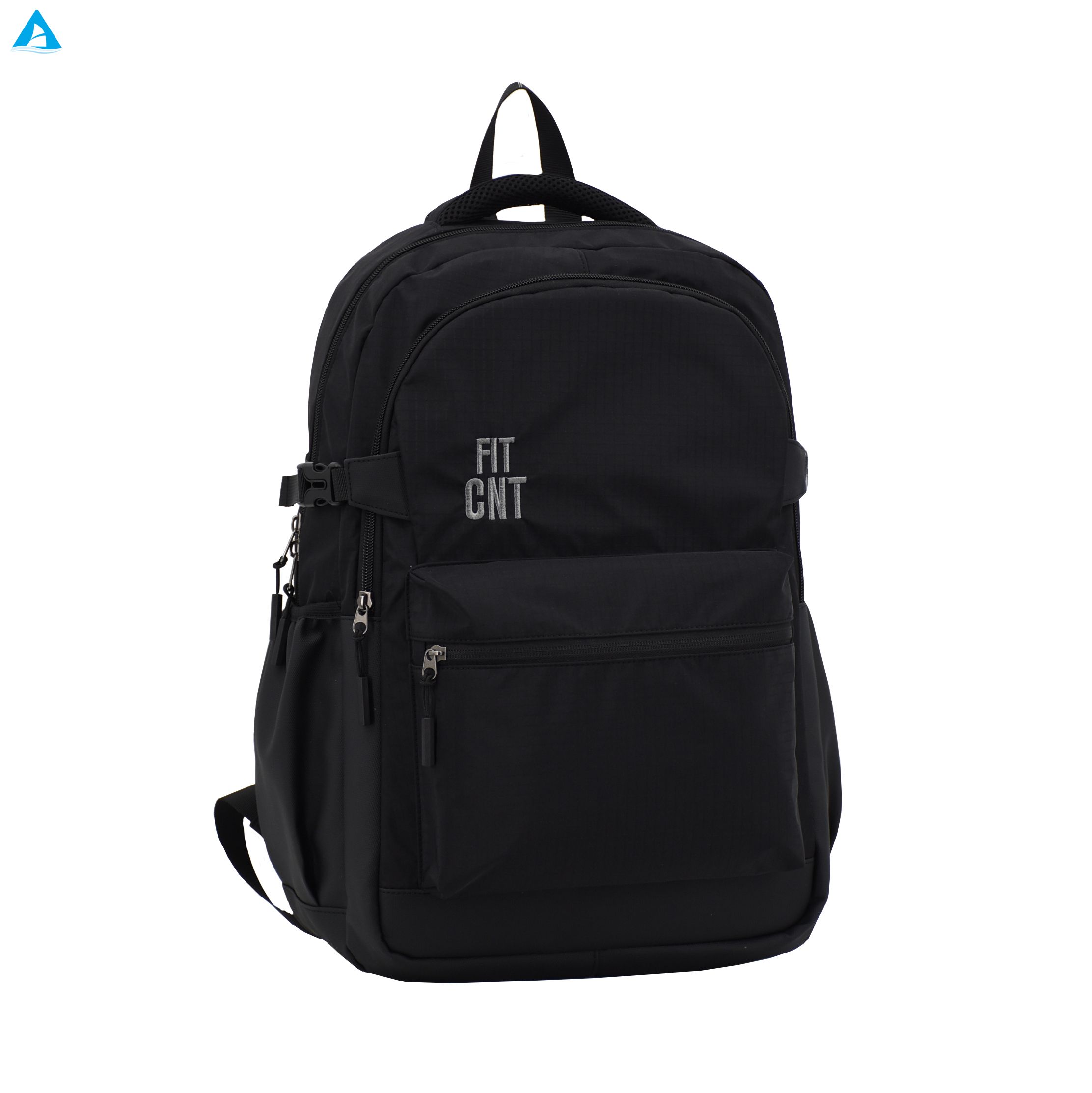 Factory Custom Logo Print Durable Lightweight Minimalist Waterproof School Backpack with Large Capacity for Outdoor Travel 