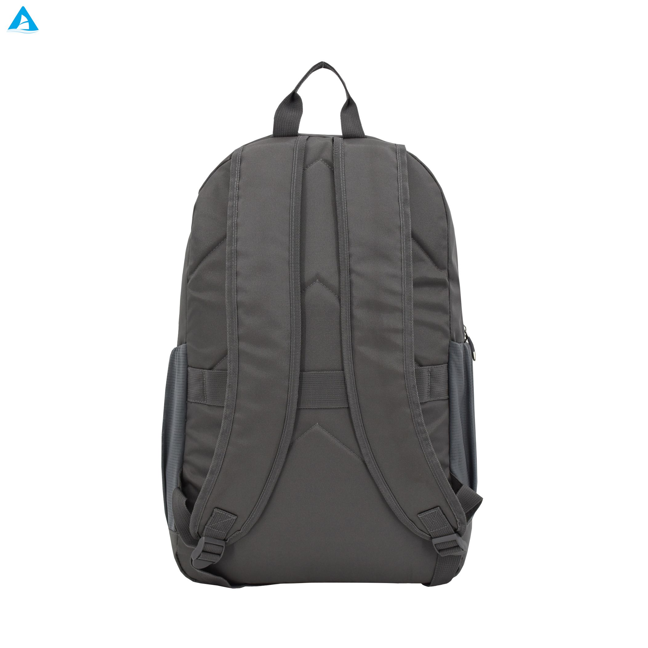 Fashion Casual Minimalist Anti-Theft Nylon Laptop Backpack Zipper Waterproof Lightweight Travel Daypack Featuring Breathable