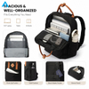 Fashion Simple Backpack for Men Women Student Computer Bag 20-36L Capacity for Commuting & Outdoor Travel