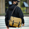 Fashion Men's Casual Crossbody Shoulder Bag Minimalist Travel Bag With Adjustable Strap Buckle Closure for Commuting Use