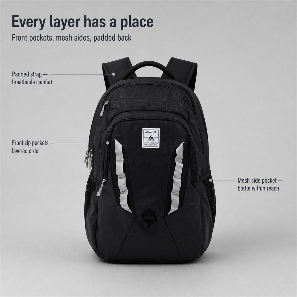 Customizable High-Quality Sports Outdoor Travel Backpack Lightweight Comfortable Hiking Backpack with Padded Back Panel 