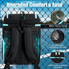 Advance 33L Water Resistant Pickleball Tennis Racket Sports Backpack Zipper Closure Separate Shoe Compartment Laptop Sleeve