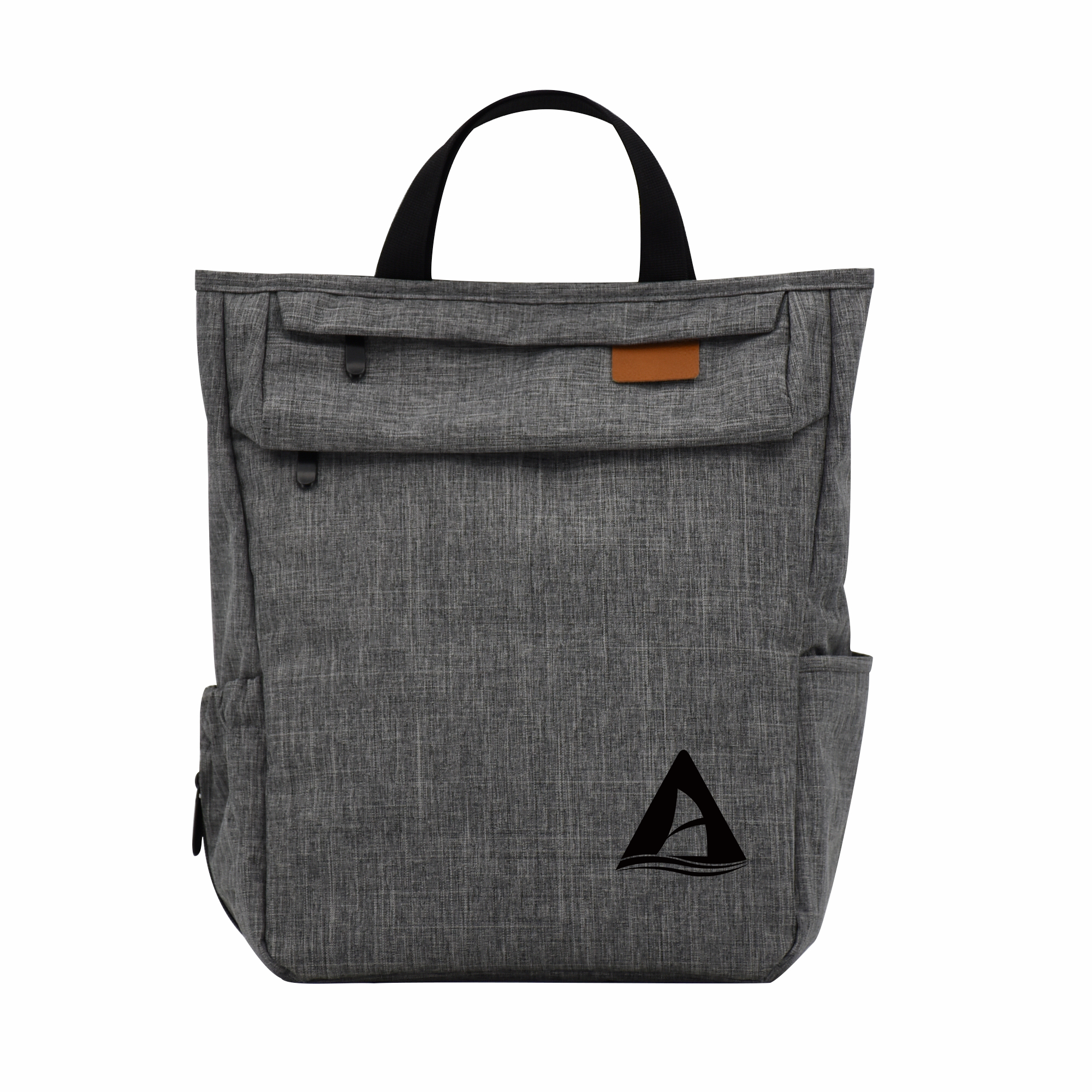 Custom Large Capacity Diaper Backpack Multifunctional Baby Stroller Bag Waterproof Travel Mummy Handbag with Stroller Hooks 
