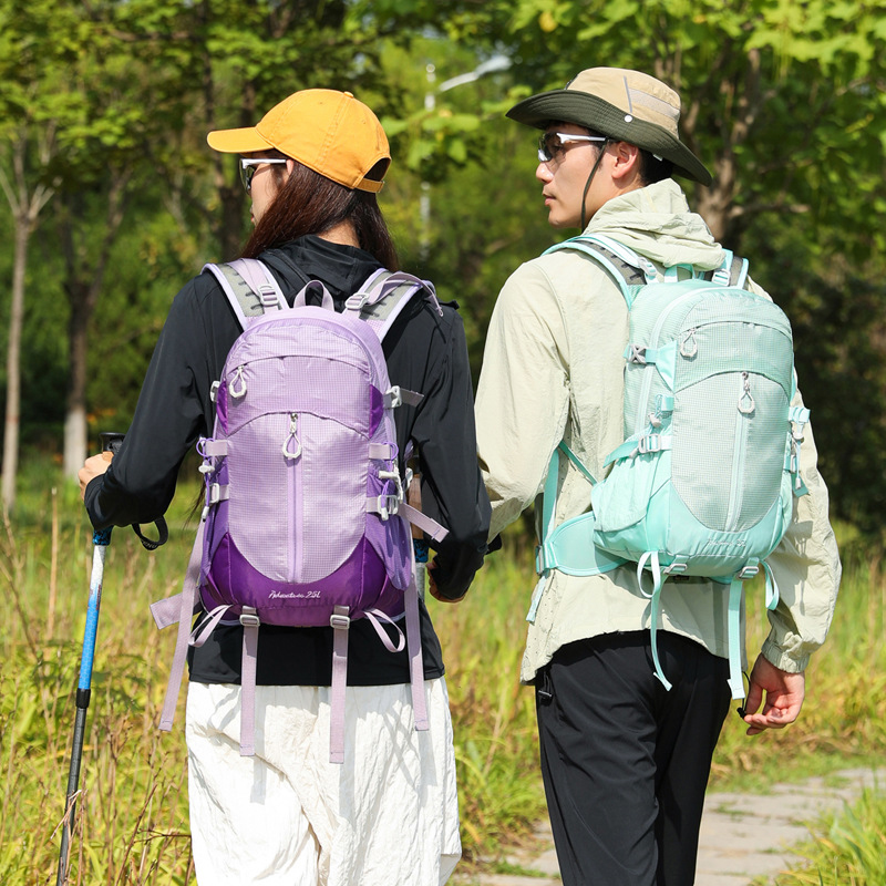 Outdoor Hiking Backpack 25 Liters Detachable Suspended Backboard Sports Backpack Multifunctional Off-road Cycling Water Bag