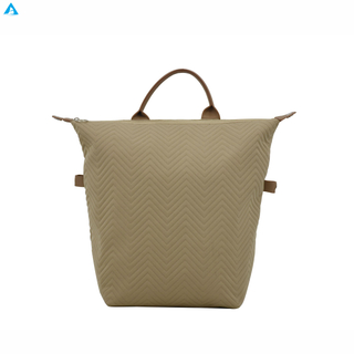 New Top Foldable Nylon Waterproof Backpack Zipper Closure Large Capacity Casual Lightweight Commuting Bag for Women