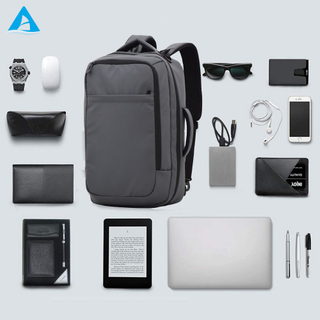 Factory Customized Logo Unisex Waterproof Internal Frame Backpack Black Cross-Border Laptop Bag with Polyester Lining