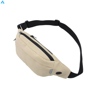 Lightweight Unisex Chest Belt Bag Water-Resistant Polyester with Zipper Closure Multi-Functional for Outdoor Sports & Hiking