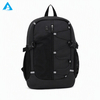 Wholesale Custom Durable PU Outdoor Backpack Reflective Trim Laptop Water Resistant Sports Daypack Bungee Cord Hiking Travel