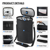 Factory Custom High Quality 2 Bottle Wine Cooler Bag Lightweight Leakproof Gift Tote Handbag with Adjustable Shoulder Strap