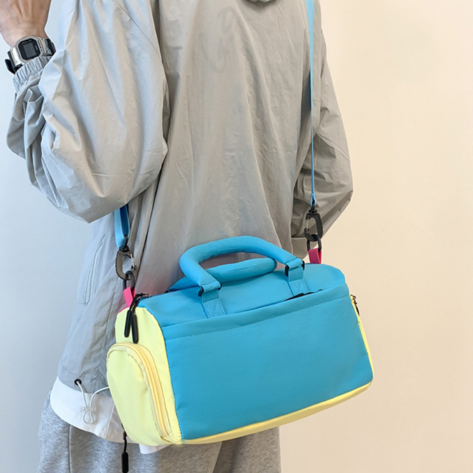Multifunctional Colorful Travel Toiletry Bag Luggage Strap-On Duffle Cosmetic Storage Bag Fitness Travel Sports Tennis Bag