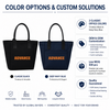 Custom Women's Water Resistant 14 Inch Laptop Tote Bag Lightweight Business Handbag Durable Scratch Resistant Work Bag
