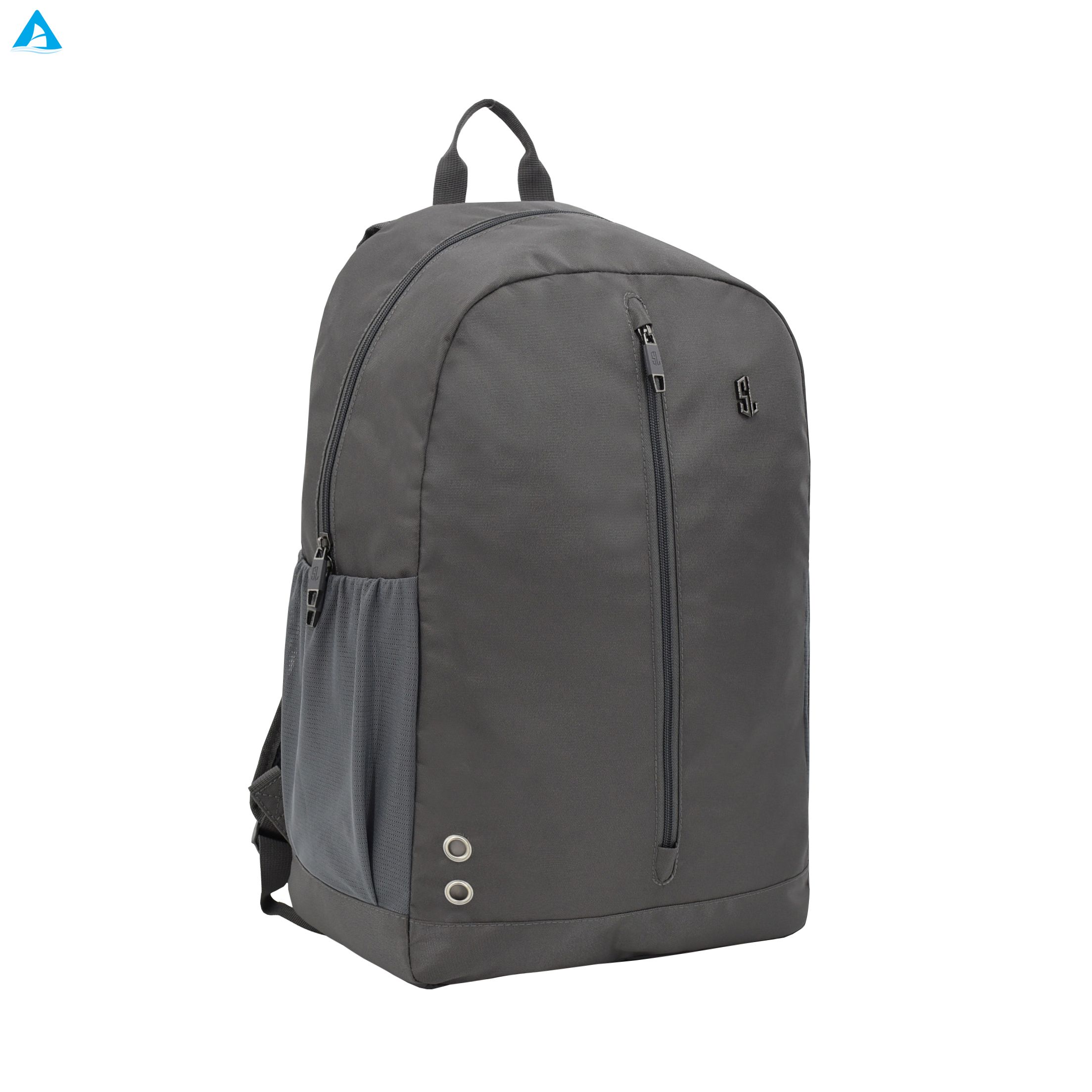 Fashion Casual Minimalist Anti-Theft Nylon Laptop Backpack Zipper Waterproof Lightweight Travel Daypack Featuring Breathable