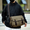 Fashion Men's Casual Crossbody Shoulder Bag Minimalist Travel Bag With Adjustable Strap Buckle Closure for Commuting Use