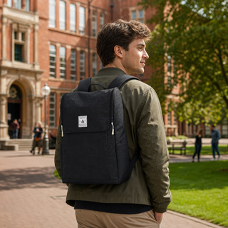 Wholesale Customized Eco-Friendly Recycled Computer Backpack Water Resistant Portable Student Backpack for Unisex
