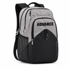Advance Fashion Casual Sports Backpack for Men Large Capacity Travel Bag with Carabiner Hook Water-Repellent Outdoor Daypack 