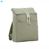 Roll Top Insulated Cooler Backpack Large Capacity Lunch Backpack Polyester Food Storage Bag for Picnic Camping Outdoor Travel