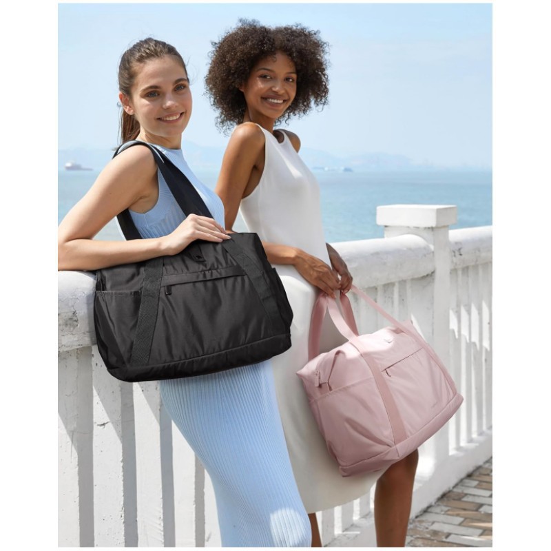 Airline Approved Foldable Travel Duffle Bag Lightweight Underseat Carry-On Personal Item Bag Portable Short Trips Weekender Bag