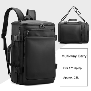Factory Direct Price Custom Expandable Laptop Backpack Airline Approved Waterproof Travel Backpack with USB Charging Port