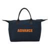 Wholesale Custom Polyester Travel Tote Bag Business Weekender Handbag Lightweight Overnight Bag with Magnetic Snap Ends