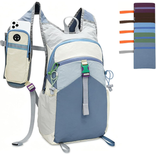 Custom Lightweight Foldable Chest Pack Outdoor Running Bag Breathable Hiking Cycling Backpack with Multi-functional Pockets